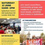 Sydenham Local Assembly Meeting June 17 2023